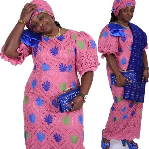 SJD LACE Hot Sale Punch Nigerian African Cotton Lace Fabric Swiss Voile Lace In Switzerland Cheap Sale For Wedding Dress A1793