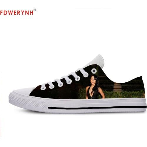 Mens Casual Shoes Pop Funny Vanessa Hudgens Lace-Up Canvas Strap Ladies Casual Man Shoes Comfortable