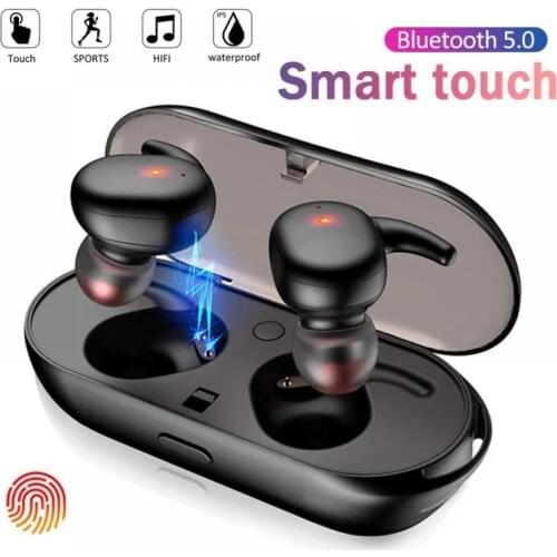 Y30 TWS Wireless headphones 5.0 Earphone Noise Cancelling Headset Stereo Sound Music In-ear Earbuds For Android IOS smart phone