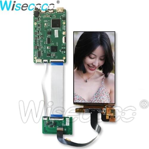 Wisecoco On-cell Touch sRGB Amoled Screen 1080*1920 Portrait Type Display with Type-c MIPI Driver Board