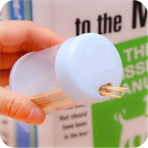 Tooth stick Home Use Dental Floss tooth picks disposable bamboo toothpicks Holder Box Bottle Interdental cleaning picks holder