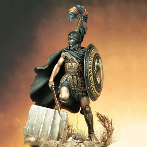 1/24 ancient man warrior Resin figure Model kits Miniature gk Unassembly Unpainted