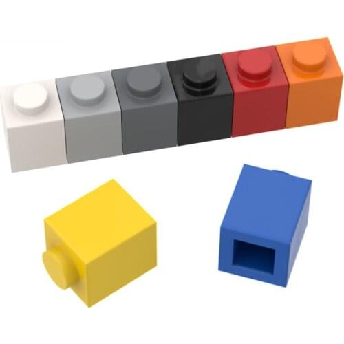 10Psc 3005 1x1 Bricks Building Blocks Thick Figures Dots Educational Creative Size Compatible Brand Plastic Toys for Children