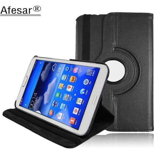 360 Rotation PU Leather Protective Case Cover Pouch for Samsung Galaxy Tab 3 8.0" SM-T310 SM-T311 SM-T315 Tablet stand case