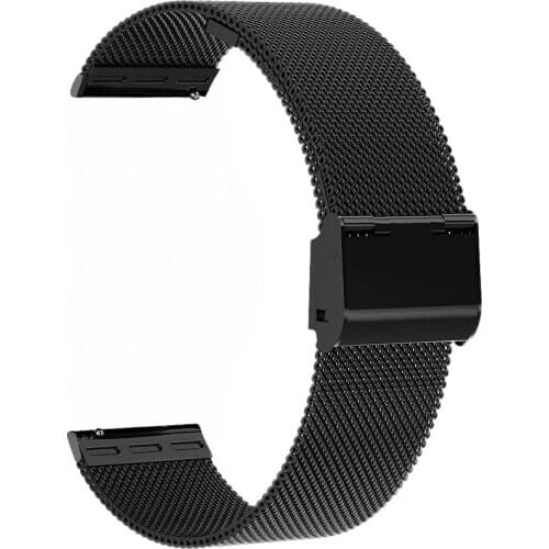 22mm Wide Watch Band Suitable For Smart Watch Sports Silicone Belt Steel Bracelet Wristband