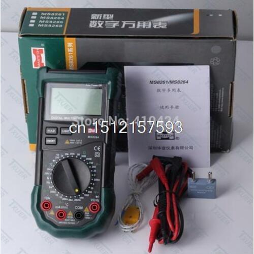 MS8264 Digital Multimeter Capacitance Frequency Temperature Meter Multimetro Multitester Protection Circuit Anti-Burn