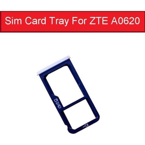 Sim Card Tray Holder Slot For ZTE YuanHang 5 Plus A0620 SD SIM Card Tray Adapter Flex Cable Replacement Parts