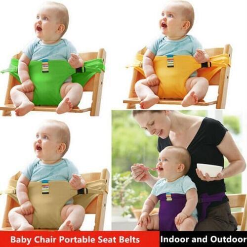Baby Chair Portable Infant Seat Product Dining Lunch Chair/Seat Safety Belt Feeding High Chair Harness baby feeding chair #62