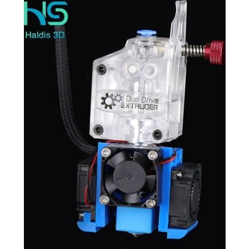Haldis3D Top quality full metal V6 J-Head Hotend Bowden Extruder kit for E3d V6 Hotend cooling fan holder block 3D printer parts