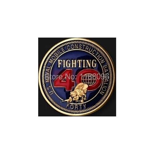 Hot sale Metal Crafts Military Commemorative Coins U.S. Naval medals Wholesale usa milatary coins custom metal medals