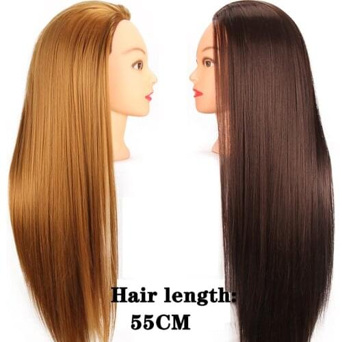 Wig head model training head practice braided hair disc hair makeup dummy head doll head mannequin head hairdressing head model