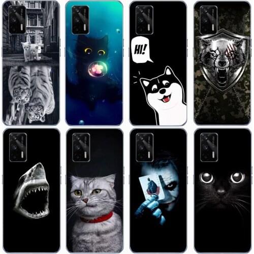 Back Soft Silicone Phone Covers for OPPO REALME GT 5G Mobile Phone Cases for OPPO Realme GT 5G Bags