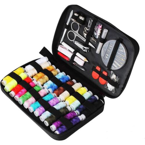 Sewing Kit 90 Pcs Premium Sewing Accessories With Carrying Case Travel Multi-function DIY Sewing Kit Needle Thread Storage Bag