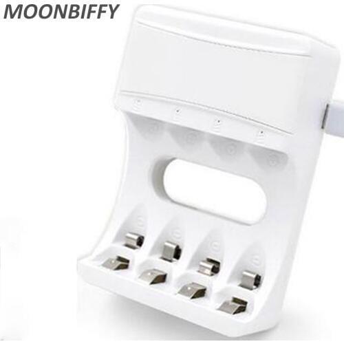 New Hot Intelligent 4 Slots Smart Charger Rechargeable USB Charger For AA / AAA NiCd NiMh Rechargeable Batteries
