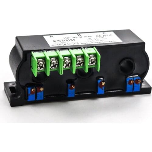 Ac split core 3 phase current transmitter transducer 4 20ma hall sensor manufacturer