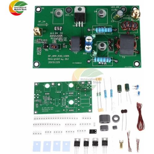 Ziqqucu DIY kit 45W SSB linear power amplifier CW FM HF radio transceiver shortwave