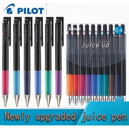 PILOT Juice Up Juice Pen Press Gel Gel Color 0.4mm Water Pen LJP-20S4 6 Color Pastel Metal 10 Color Normal Color S
