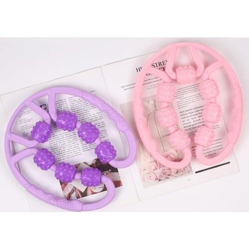Arm Leg Neck Muscle Full Body Massage Tool Neck Arm Muscle Relax Roller Ring Massager Yoga Body Building Equipments