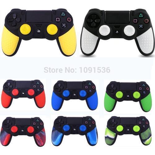Silicone Analog Joystick Grip Caps Protective Skin Cover Case For Sony Playstation Dualshock 4 PS4 Slim Pro Controller Gamepad