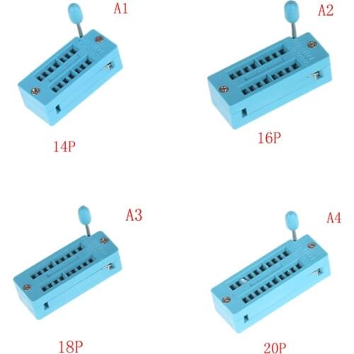 1PC IC Test Universal ZIF Socket Hot Home Improvement Universal 14/16/18/20/24/28/32/40 pin