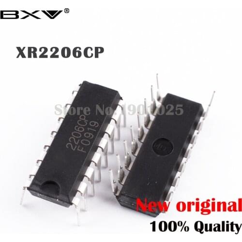 1PCS XR2206CP XR2206 DIP16 DIP 2206CP New original In Stock
