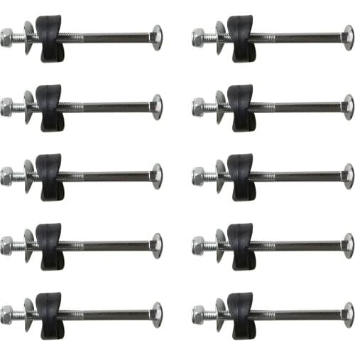 10PCS 6X 77mm Trampoline Screws Anchor Kit Trampoline Nail Accessories Galvanized Steel Screws Jump Stability Tool