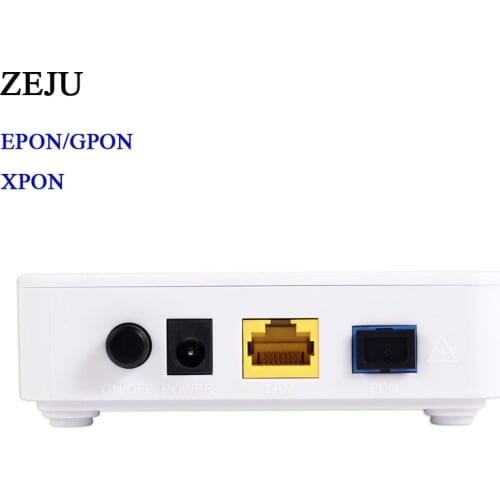 20pcs NEW XPON EPON/GPON Dual Mode 1GE ONU ONT With Single Lan Port Apply to FTTH Modems, Terminal English Version