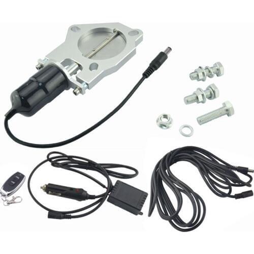 3 Inch Stainless Steel Headers Y pipe Electric Exhaust CutOut Vavle cut out Kit Remote control kits With Electronic switch