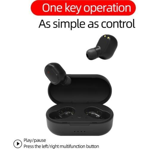 M1HIFI TWS Bluetooth Earphone IPX6 waterproof V5.0 Earphones Wireless Headphones For Andorid Ios With 350mAh Charging Box