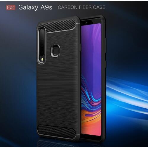 Phone Case For Samsung Galaxy A9 2018 Cover Silicone Carbon Fiber Soft Back For Samsung A9s 2018 Star Pro Case Funda Coque Etui