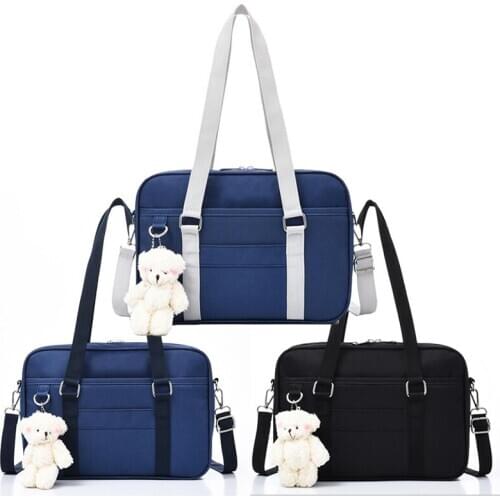 Lovely Japanese School Students Bags JK Bag Girl Briefcase Bookbag Travel Messenger Bags Shoulder Bags