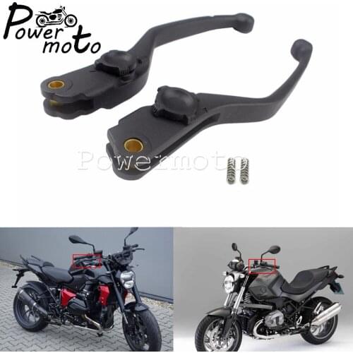 Aluminum Motorcycle Clutch Brake Levers For BMW R1200R/R1200RS/R1200RT/R1200GS AD/K1600 GT/GTL R nine T 2012-2018 Handle Grips