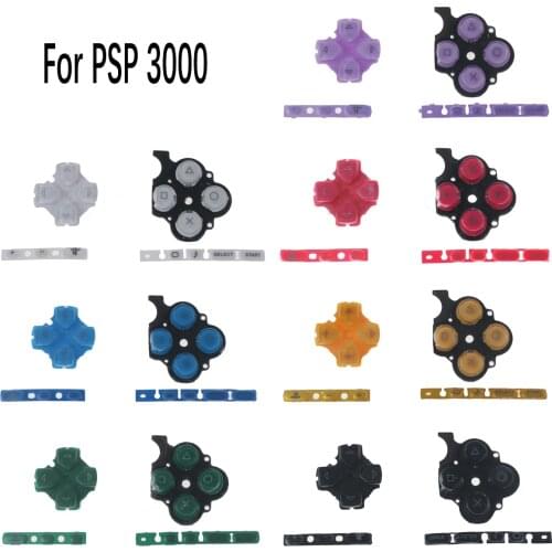 JCD 1PCS Left Right Buttons Key pad Set Repair Replacement buttons for PSP 3000 PSP3000 Slim Console
