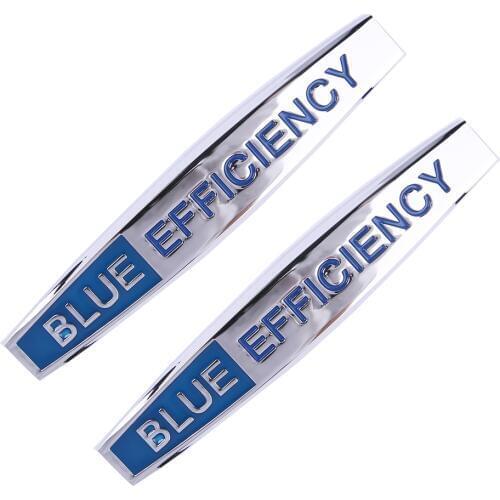 Fender Sticker Badge Decal For Mercedes Benz Blue Efficiency G500 S320 W210 W211 W124 W168 W203 Vehicle Car Exterior Decoration