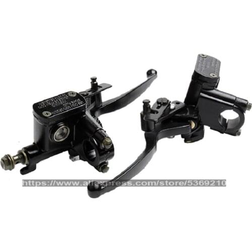 ATV Dirt Bike Front Brake pump 50-250CC Cylinder Hydraulic Pump Universal Moto Clutch Lever Pump Handle Accessories Quad Moped