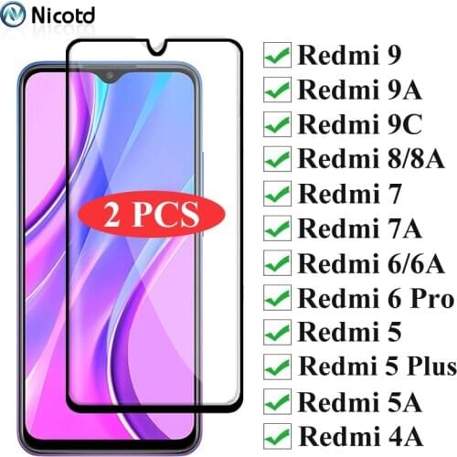 Nicotd Screen Protectors For Xiaomi Redmi 9C