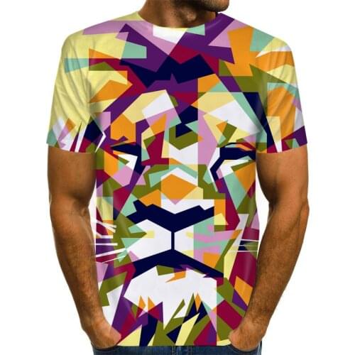 Sumemr New 3D Printed Animal T Shirt For Men/Women Funny Oversized Casual Streetwear Top Tees Large Size Size From XXS-4XL
