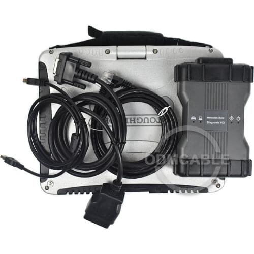 New xentry 202006 Mb sd c4 truck tools with cf52 laptop MB star Multiplexer MB c6 auto car diagnostic scanner full set