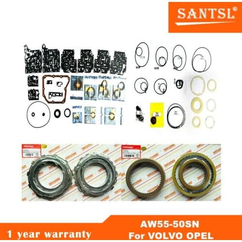 AW55-50SN AW55-51SN AF23 AF33 Transmission Master Rebuild Kit Overhaul Fit For Volvo Opel Car Accessories Transnation