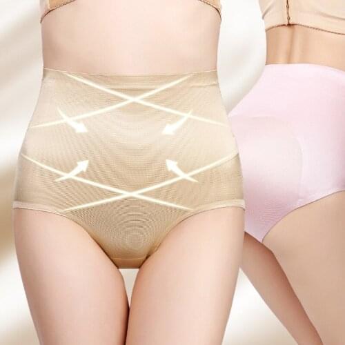 Postpartum abdominal underwear womens high waist traceless luxury buttocks stomach waist womens underwear thin