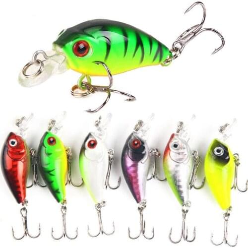 Wobblers Fishing Lure Hard Bait Road Sub Bait Bionic Lure 4.5CM 3.8G Artificial Hard Bait Bass Pike Swimbait Carp Fishing tackle