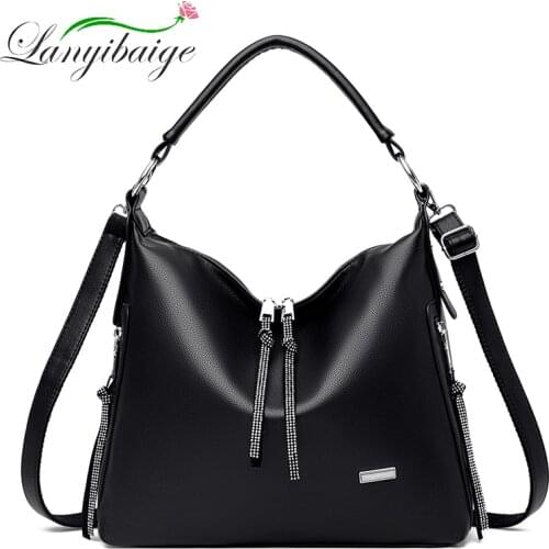 Luxury Brand Soft Leather Ladies Messenger Bag Tassel Bag Handbag Girls Messenger Shoulder Bags 2021 High Quality Bolsa Feminina