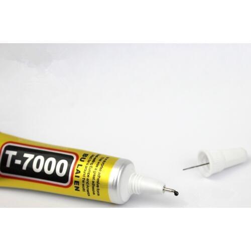 T7000 15ml Multipurpose Adhesive Rhinestone DIY Phone Screen Frame Epoxy Resin Sealant Super Black Liquid Glue T-7000 Nail Gel