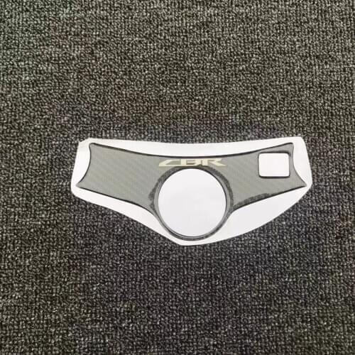 3D motorcycle Carbon-look Upper Triple Yoke Cover Protector Decal sticker Case For HONDA CBR1000RR CBR1000 RR 2004-2007