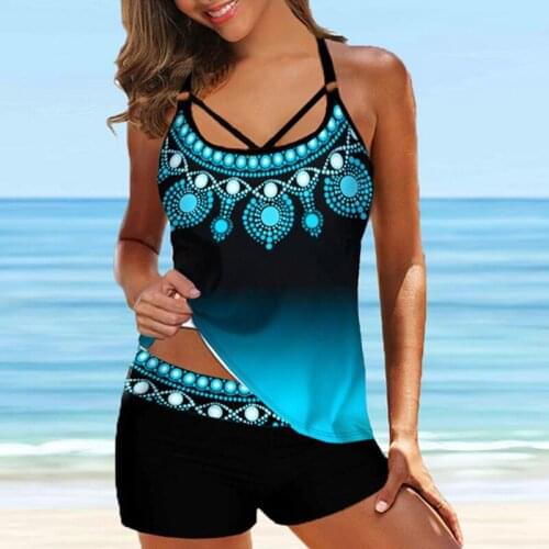 WICCON Blue Swimwear