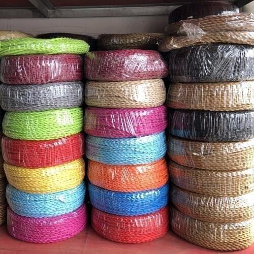 100M Vintage 2 Core 0.75mm Multicolor Twist Braided Fabric Cloth Cable Wire flexible Electric Lighting Cord For Pendant Light