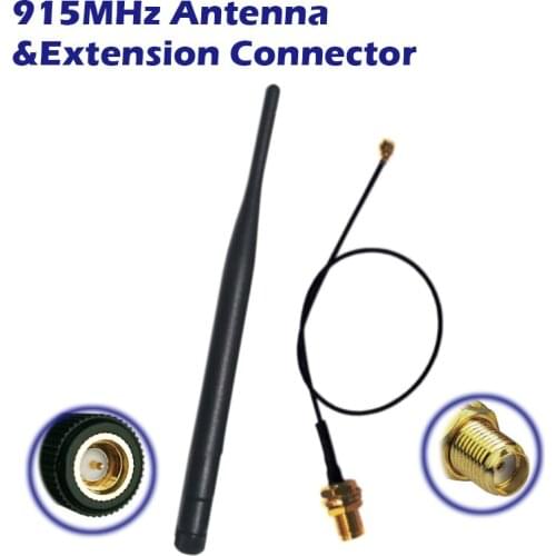 915MHz Lorawan Antenna 5dbi With 20cm 1.13 Pigtail Cable Connector Omni for Nbiot Node Communication Wireless Control Gate-Way