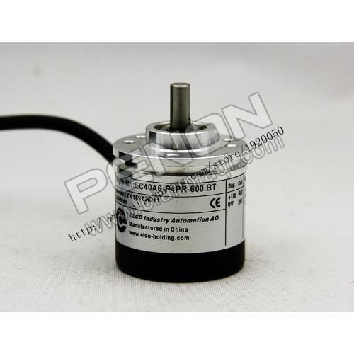 EC40A6-P4PR-600.BT Elco ELCO rotary optical encoder 600 line solid shaft 6mm