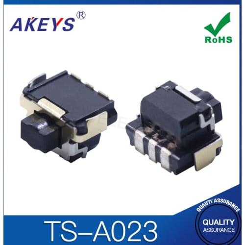 30PCS TS-A023 6.2*6.2*5.2 The Top Of The Plum Blossom Tactile Switch Pressure Switch