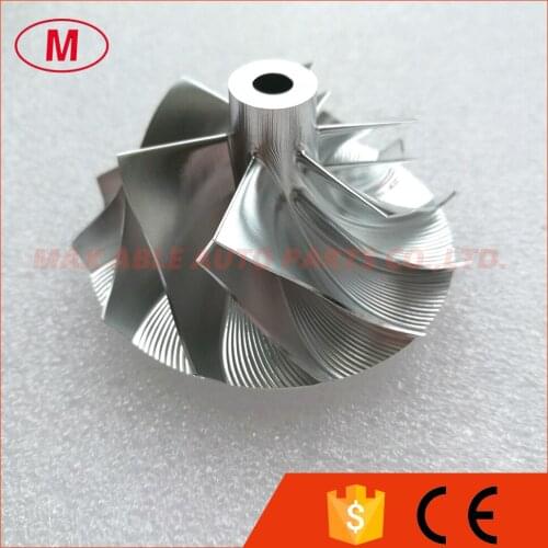 GTA15-25 737689-0002 41.55x56.03mm 6+6 blades Turbo Aluminum 2024/Milling/Billet compressor wheel for 769708 Turbo CHRA/Core